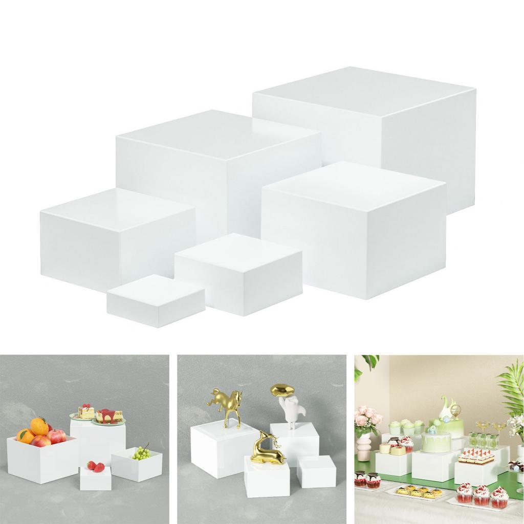 Display Risers Set - Juego de Soportes Acrílicos para Buffet,