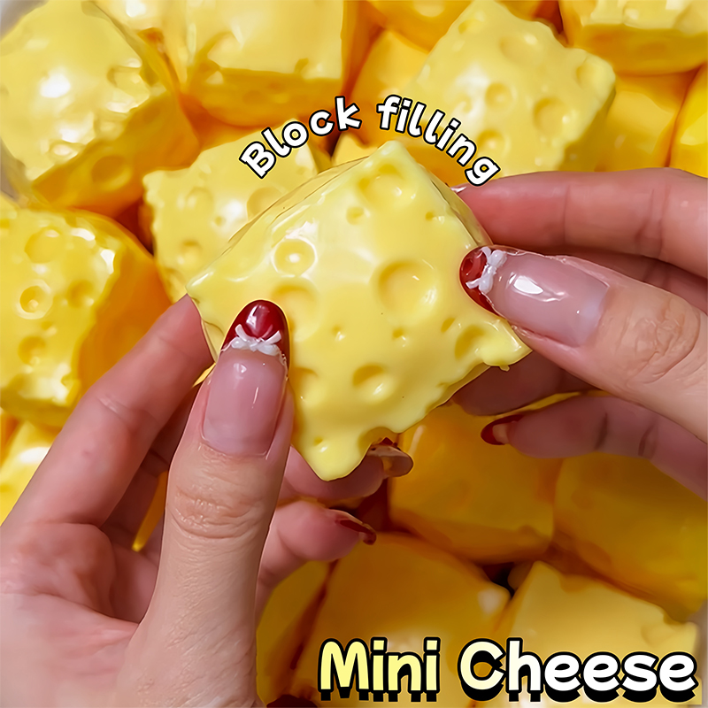 Building Block Mini - Mini Cubos de Queso Blandos, Juguetes