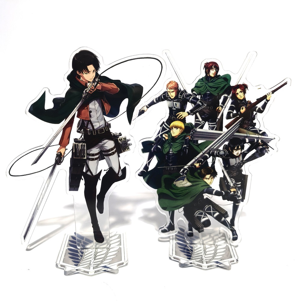 Ataque a los Titanes acrílico  - Action Figure Stand reseña y precio