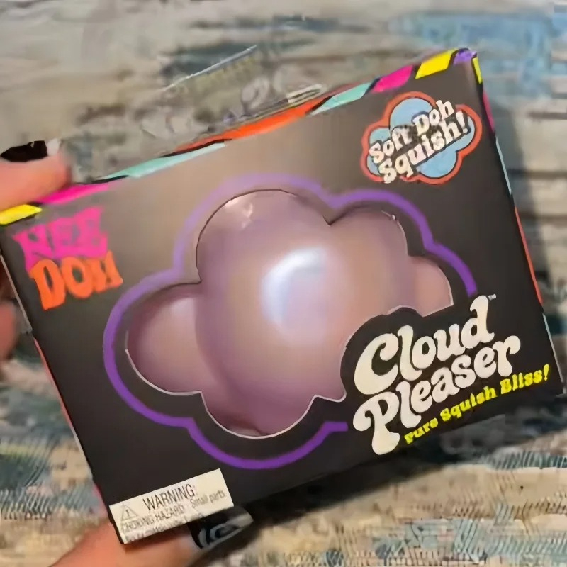 NeeDoh Cloud Pleaser Cubo Blan - Fidget Cube Original reseña y precio