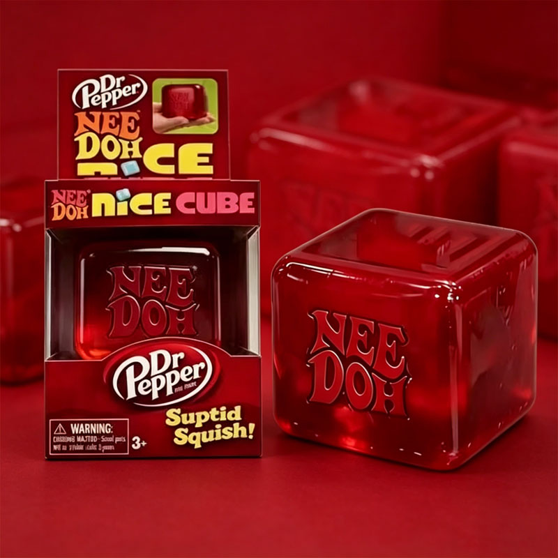 Dr Pepper X NeeDoh Nice Cube S - Fidget Cube Original reseña y precio