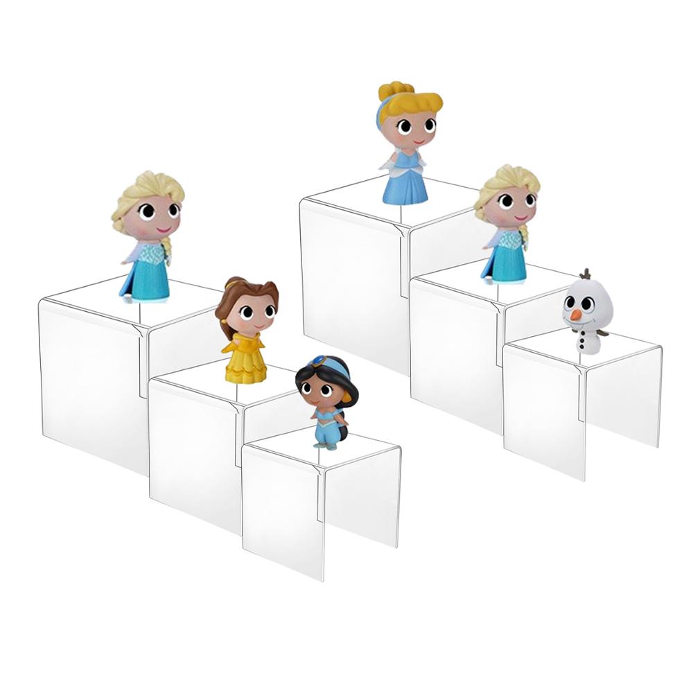 Soportes de exhibición de acrí - Display Risers Set reseña y precio
