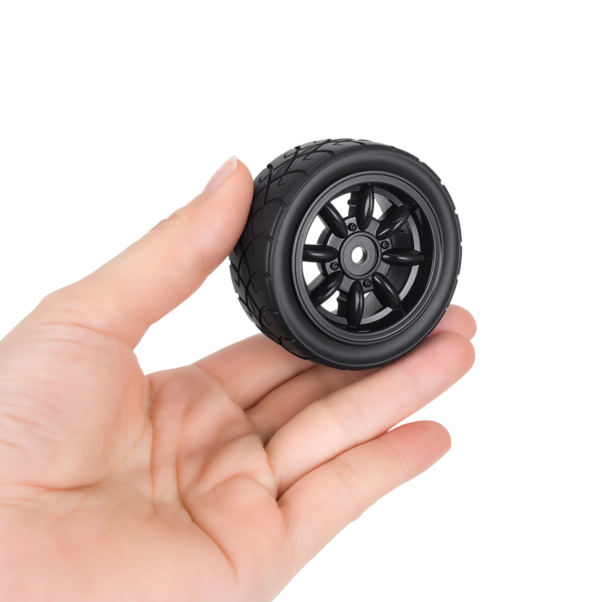4 Piezas de Neumáticos de Goma - Tamiya Model Rc Car reseña y precio