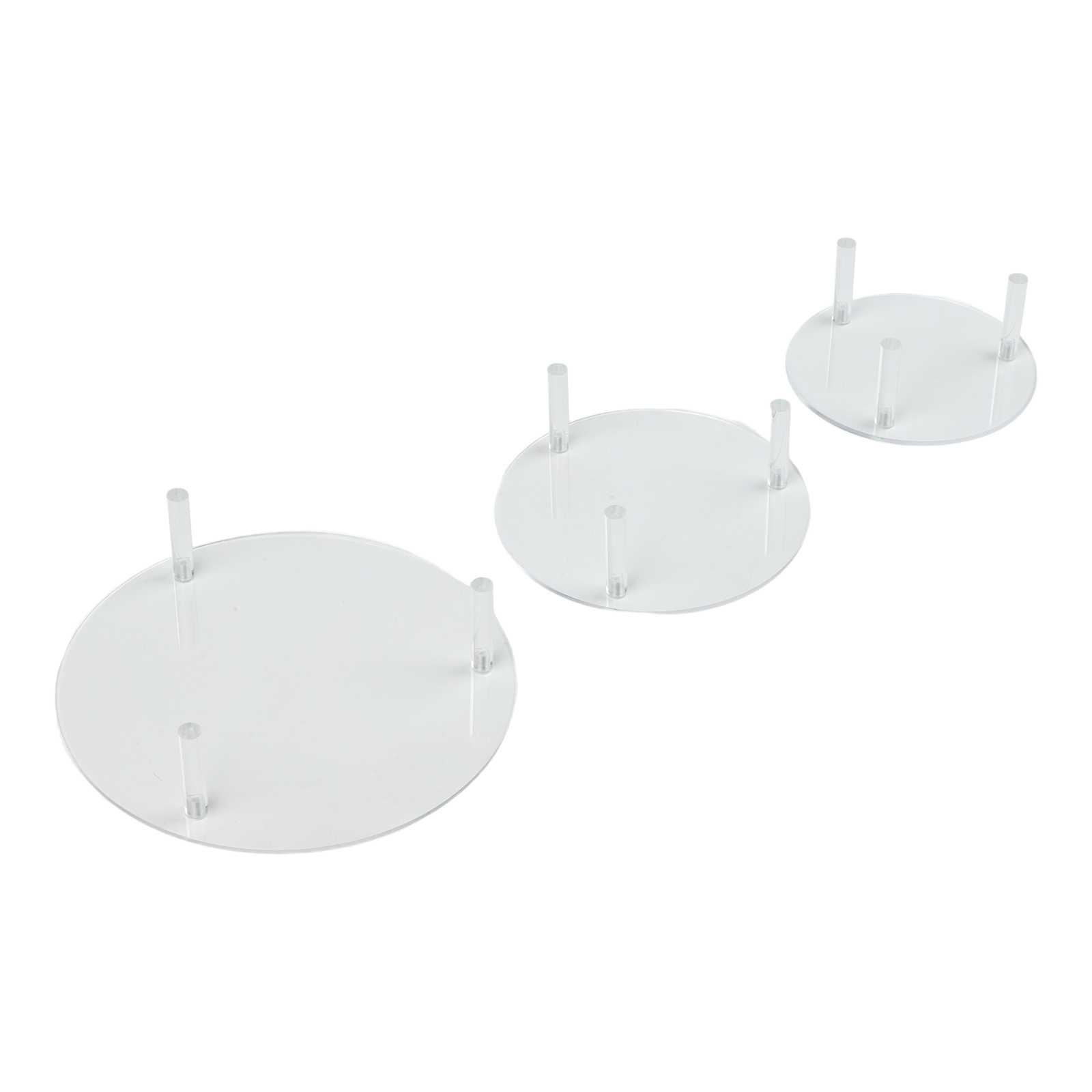 Juego de 3 Soportes Redondos d - Display Risers Set reseña y precio