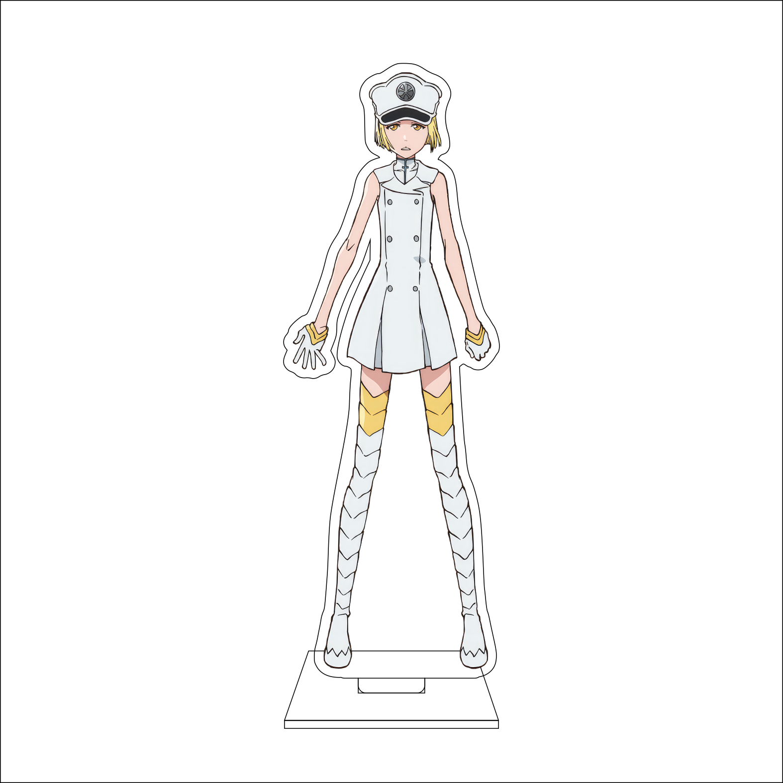 Figura Acrílica de 16 cm del A - Figma Stand Set reseña y precio